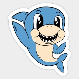 Cute Baby Shark Sticker